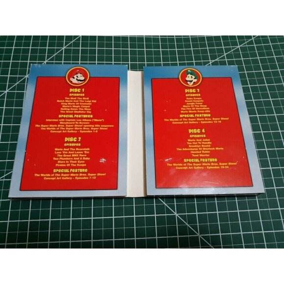 The Super Mario Bros Super Show Volume 1 4 Disc Boxed Set Shout Factory Complete - Picture 4 of 15
